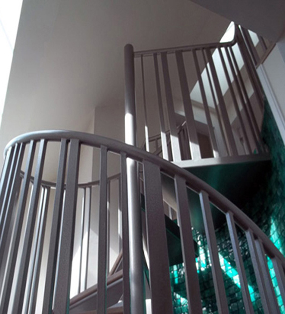 Metal Spiral Staircase