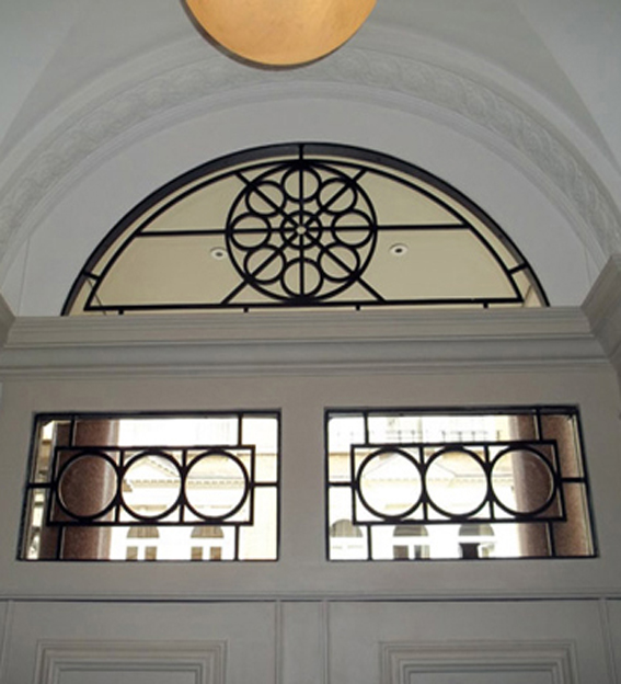 metal fanlight