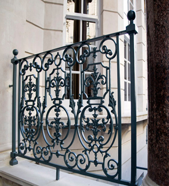 metal victorian railing restoration