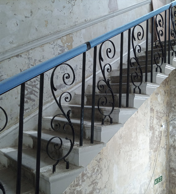 restoration wrought railing